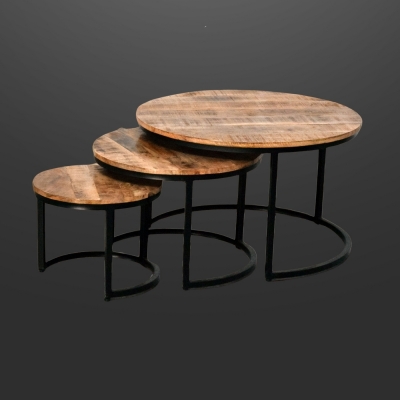 Round Nesting Table 