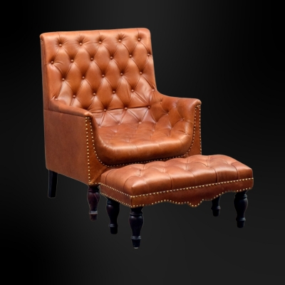 Armchair with Ottoman